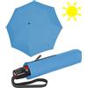 Knirps Ombrello T.200 medio Duomatic, ghiaccio con protezione UV, 98 cm