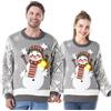 JOYIN Maglione natalizio da donna con luci LED, brutto maglione natalizio con lampadine