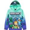 Get Trend Minecraft Felpa Bambino e Ragazzo,128-164, Hoodie Felpa Cappuccio | Felpe con Cappuccio e Tasche, Caldo e Morbido, Creeper, TNT e Altri, Abbigliamento Bambino, Idee Regalo Gamer