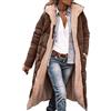 Generico Piumino Donna Lungo Invernale Parka Giacca Double Face Cappott con Cappuccio Leggero Antivento Trapuntato Giacca Taglie Forti Piumini Elegante Maniche Lunghe Imbottita Giubbotto