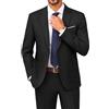 PJ PAUL JONES Abiti da uomo 2 pezzi Slim Fit Business Casual Blazer Giacche | Giacca blazer a 2 bottoni, pantaloni elasticizzati in vita per cena di nozze