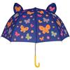 MIJOMA Ombrello per bambini con orecchie animali 3D, design stabile, apertura manuale, diametro 70 cm, leggero e sicuro, ombrello per bambini in poliestere di alta qualità