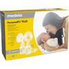 Medela italia srl Medela Symphony PersonalFit Plus Set Doppio per Tiralatte con Coppe 24 mm e 2 Bottiglie 150 ml