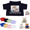 FAHOXUMR Vestiti Personalizzati per Oorsacchiotti con Nome del Foto, Abbigliamento Personalizzato Animali Peluche Adatto a Orsi di Peluche di 20-40 cm, Abbigliamento Personalizzato per Bambole