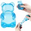 Gigquake Bear Squishy Stressball, Slow Rising Fidget Toy, Deco Ufficio & Casa | Strumento sensoriale calmante, deco da scrivania portatile, idea regalo compleanno, TPR morbido, antistress