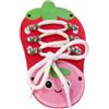 LRXFPIYF Jiuvaso Giocattolo per Allacciare Le Scarpe, Lavagna di Legno, Lavagna Portatile per attività, impara ad Allacciare Le Scarpe per Bambini, Bambine, Bambini, 1 Pc