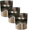 Generic Portautensili da cucina multifunzione 2 in 1, in acciaio inox, resistente, organizer per coperchi e cucchiai, supporto verticale per spatole, mestoli, taglieri (ispessito, 3 pezzi)