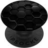 BlackLux Elegante, elegante, unico, alla moda, colore nero PopSockets PopGrip Adesivo