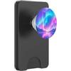 Regali per donne e ragazze Acqua, blu, cielo ombreggiato, rosa, viola, sfumato, carino PopSockets PopWallet per MagSafe