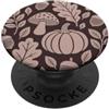 Preposh Autunno Estetica Autunno Marrone Beige Zucca Foglia Flore PopSockets PopGrip Adesivo