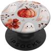 Clear-Pumpkin Ghost Halloween Grip Holde Clear-Pumpkin Ghost Halloween PopSockets PopGrip Adesivo