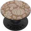 Preposh Autunno Estetico Autunno Marrone Zucca tan Foglia Fl PopSockets PopGrip Adesivo