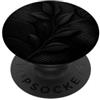 BlackLux Elegante, elegante, unico, alla moda, colore nero PopSockets PopGrip Adesivo