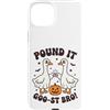 Retro Halloween Goose Funny Custodia per iPhone 15 Plus Halloween Goose Pun Pound It Goo-St Bro Funny