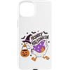Retro Halloween Goose Funny Custodia per iPhone 15 Plus Halloween Goose Witch Honky Halloween Trick or Treat