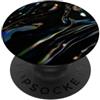 BlackLux Elegante, elegante, unico, alla moda, colore nero PopSockets PopGrip Adesivo
