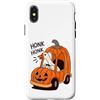Retro Halloween Goose Funny Custodia per iPhone X/XS Funny Goose Halloween Honk Honk Pumpkin Humor