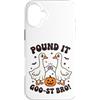 Retro Halloween Goose Funny Custodia per iPhone 16 Plus Halloween Goose Pun Pound It Goo-St Bro Funny