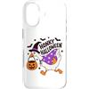 Retro Halloween Goose Funny Custodia per iPhone 17 Halloween Goose Witch Honky Halloween Trick or Treat