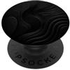 BlackLux Elegante, elegante, unico, alla moda, colore nero PopSockets PopGrip Adesivo