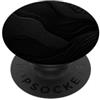 BlackLux Elegante, elegante, unico, alla moda, colore nero PopSockets PopGrip Adesivo
