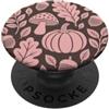 Preposh Autunno Estetica Autunno Marrone Rosa Zucca Foglia Flore PopSockets PopGrip Adesivo
