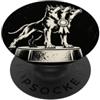 Underworld Folklore Designs Tre Teste Cane Cerberus Grunge Punk PopSockets PopGrip Adesivo