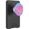 Regali per donne e ragazze Acqua, blu, cielo ombreggiato, rosa, viola, sfumato, carino PopSockets PopWallet per MagSafe