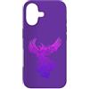 Phenex Embercore Occult Apparel and Good Custodia per iPhone 17 Phenex Design - Tatuaggio in stile tatuaggio, colore: rosa/lilla