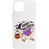 Retro Halloween Goose Funny Custodia per iPhone 14 Plus Halloween Goose Witch Honky Halloween Trick or Treat