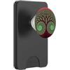 Mandala Tree Geometry Art Mandala Tree Geometry Fractal Trippy Art PopSockets PopWallet per MagSafe