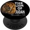 Raf THE ARTIST Designs Gesù Il Leone Di Giuda Ispirazione Cristiana PopSockets PopGrip Adesivo