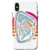 Mountaineering Alpinist Rock Climb Outdo Custodia per iPhone X/XS Moschettone naturale Outdoor Bouldern Arrampicata Boulder Climber
