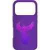 Phenex Embercore Occult Apparel and Good Custodia per iPhone 17 Pro Phenex Design - Tatuaggio in stile tatuaggio, colore: rosa/lilla
