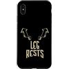 Funny Adult Humor Gifts & Pun Gifts Custodia per iPhone XS Max Gamba I Dark Humor I Divertente Adulto Umorismo