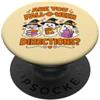 Fall Classroom Laughs are You Fall-O-Ween Direzioni Divertente Insegnante Halloween Umorismo PopSockets PopGrip Adesivo