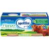 DANONE NUTRICIA SpA SOC.BEN. Mellin Omogenizzato Manzo - Alimento per Bambini Senza Glutine