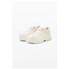 Desigual, Sneaker pelle grossa, Cow Leather, Bianco, 38