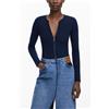 Desigual, Abito lungo in denim Botter, Blu, L