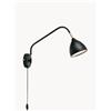 Markslöjd Applique grande orientabile con spina Valencia - Nero