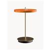 Umage Lampada da tavolo piccola portatile a LED con luce regolabile Asteria Move - Arancione
