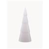 8SEASONS Lampada decorativa solare a LED Shining Tree - Bianco