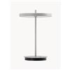 Umage Lampada da tavolo piccola portatile a LED con luce regolabile Asteria Move - Grigio