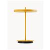 Umage Lampada da tavolo piccola portatile a LED con luce regolabile Asteria Move - Giallo