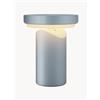Maytoni Lampada da tavolo portatile a LED Topo - Blu