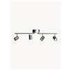 By Rydéns Faretto da soffitto con luce regolabile Correct - Grigio