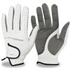 Zpengtai Guanti Golf PACK 1 PCS Guanti da golf Uomini lasciati a destra morbida traspirante in vera pelle genuina con granuli antiscivolo uomo Golf Glove