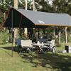 KLGBNCVE Tarp Orange, 460 x 305 x 210 cm, tessuto Oxford impermeabile, con aste di supporto