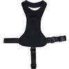 ZIGHOME Neoprene Pesca Petto Pad 47cm Regolabile Immersione Vest | Superficie morbida in neoprene, nucleo in EVA da 1,25 cm, vestibilità elastica, resistente all'usura, design di colore nero