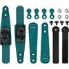 FR SKATES Fibbia Calcio Doppio Strap Logo Ratchet Teal [x2] - L